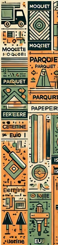 Icône 2D de pinceau pour travaux, dédiée à la réutilisation des restes de chantier, construction et rénovation