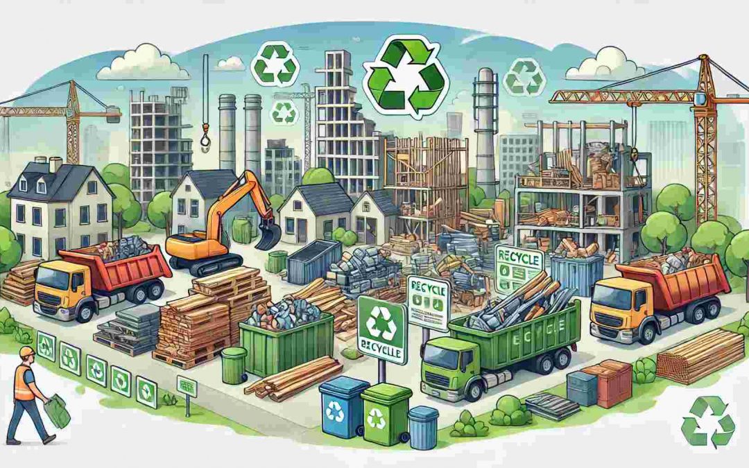 Réutilisation des matériaux de chantier pour réduire les déchets