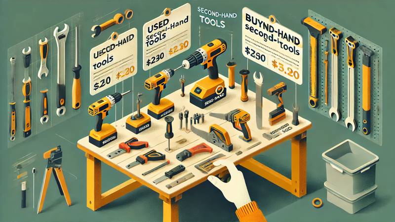 Les avantages d’acheter des outils d’occasion pour vos projets de rénovation | Rab2chantier