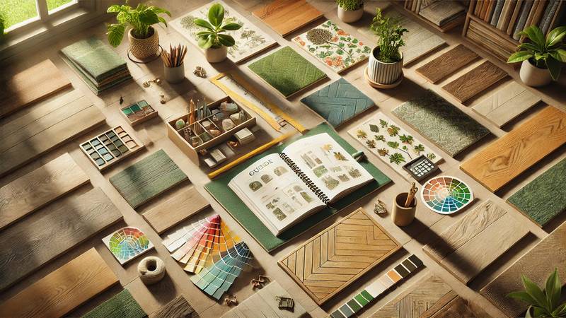 Illustration montrant comment choisir du parquet écologique et recyclé pour vos projets de décoration.