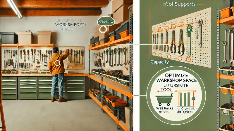 Support d’outillage : Comment optimiser l’espace de votre atelier | Rab2chantier