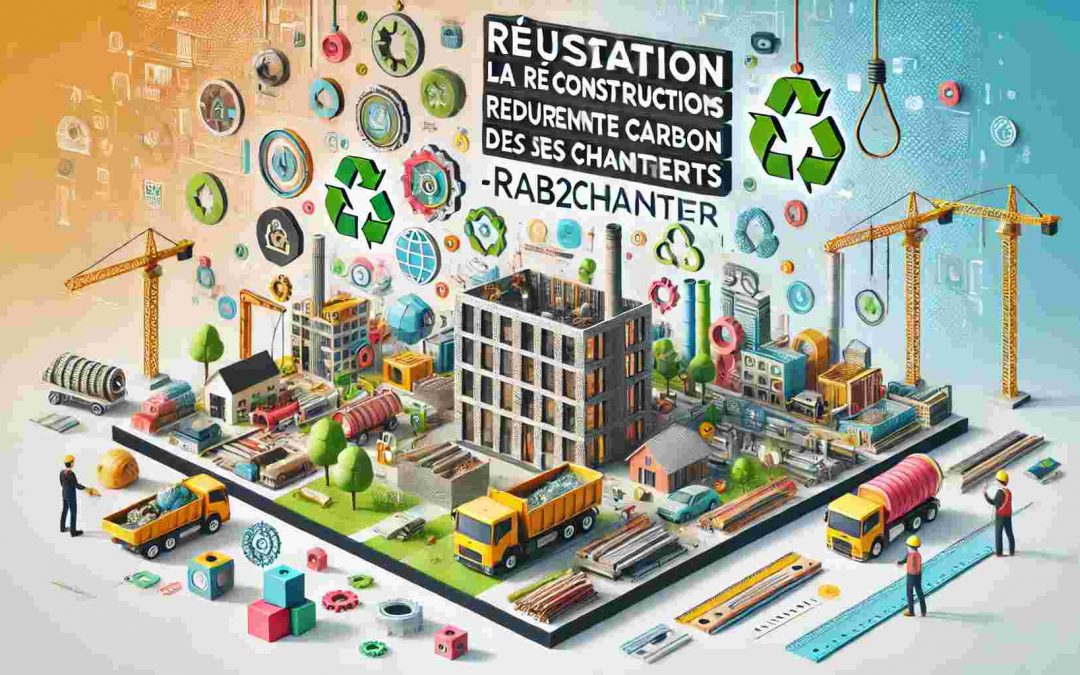 Comment la réutilisation des matériaux de construction réduit l’empreinte carbone des chantiers | Rab2chantier