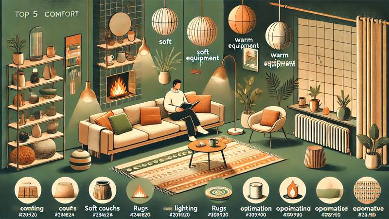 Top 5 des équipements de confort pour un intérieur chaleureux et économique | Rab2chantier