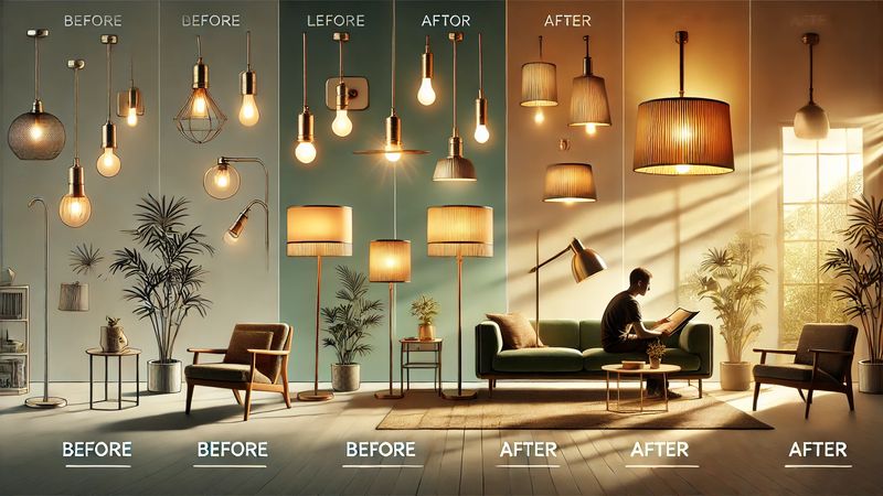 Comment transformer votre intérieur avec des luminaires d’occasion de qualité | Rab2chantier