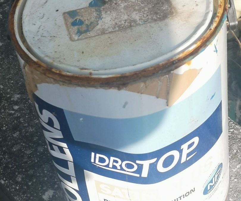 Pot de peinture bleu électrique – Haute qualité | Idéal pour murs et boiseries | Acrylique